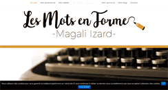 Desktop Screenshot of magali-izard.fr